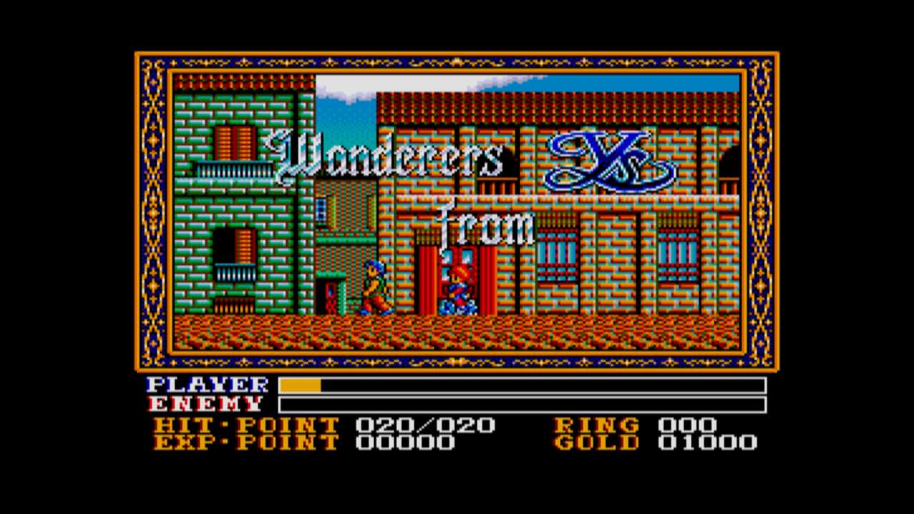 EGGCONSOLE WANDERERS FROM Ys MSX2 6