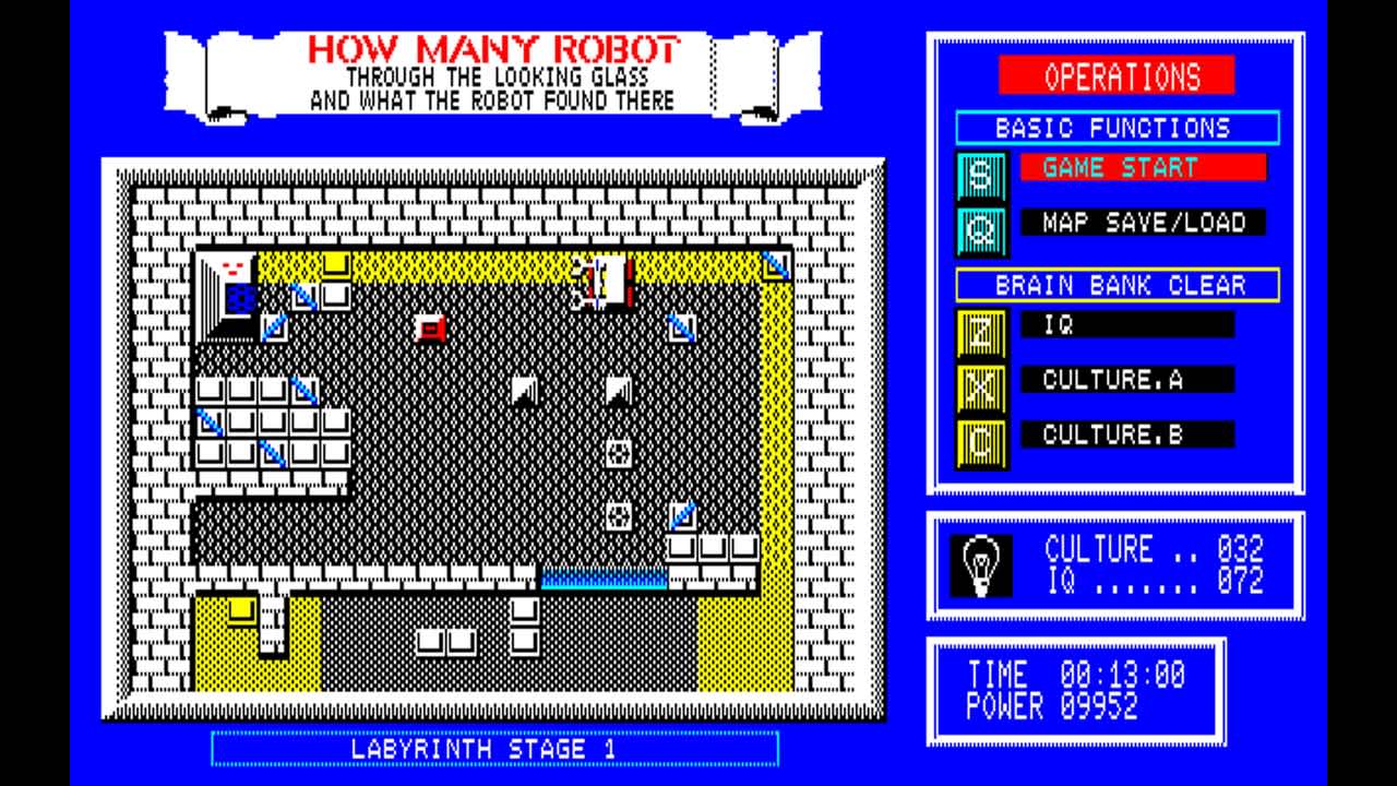 EGGCONSOLE HOW MANY ROBOT PC-8801mkIISR 6