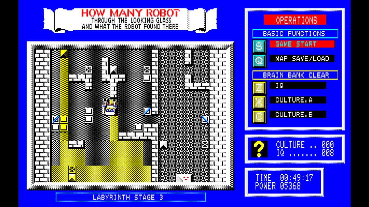 EGGCONSOLE HOW MANY ROBOT PC-8801mkIISR 4