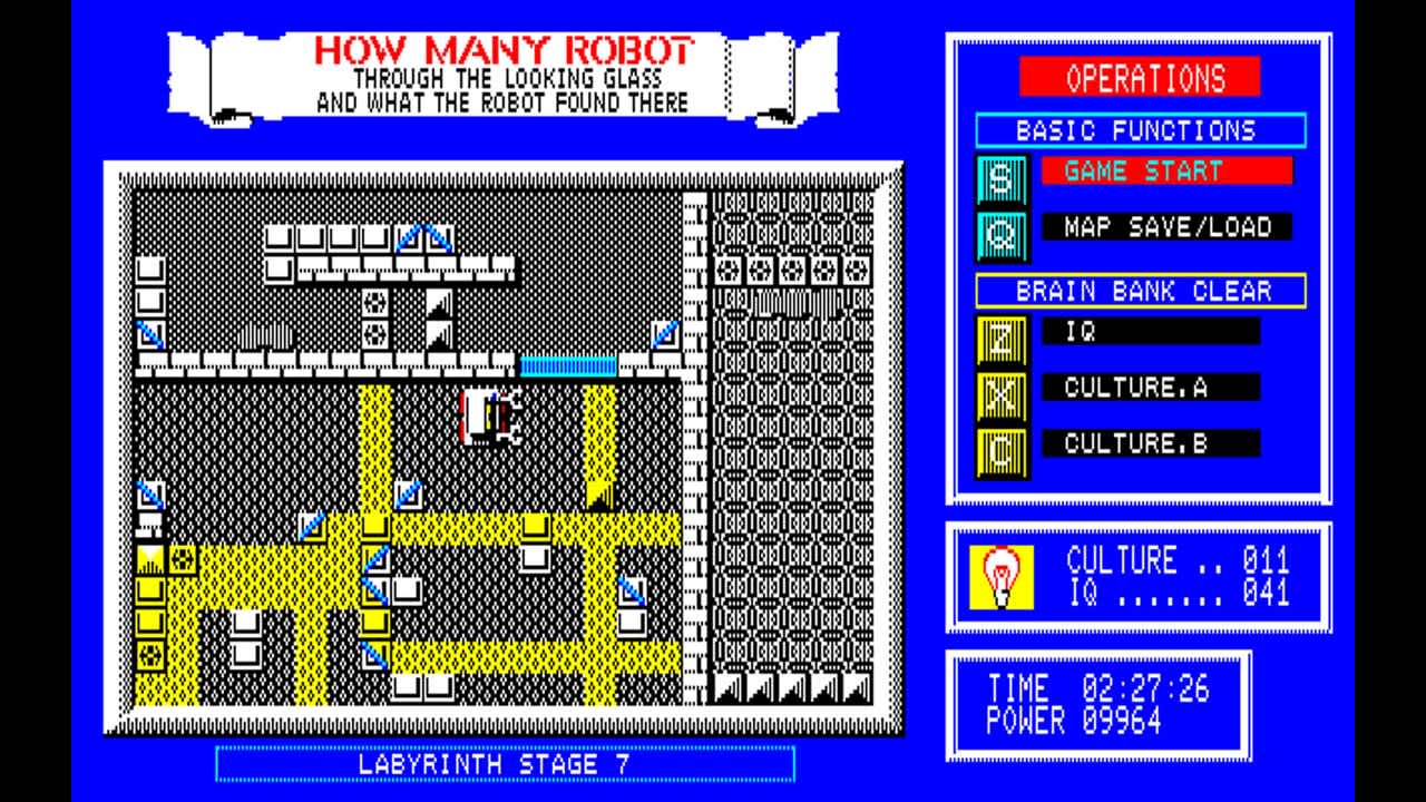 EGGCONSOLE HOW MANY ROBOT PC-8801mkIISR 5