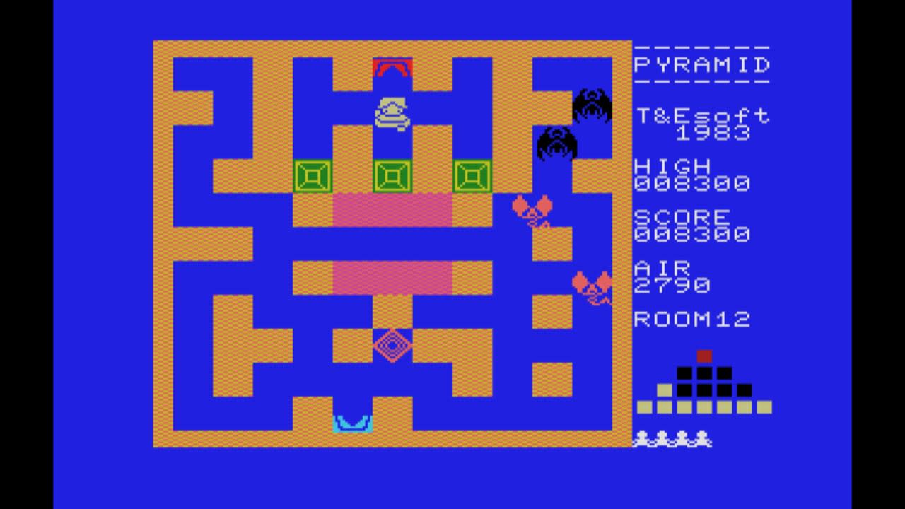 EGGCONSOLE PYRAMID WARP MSX 6