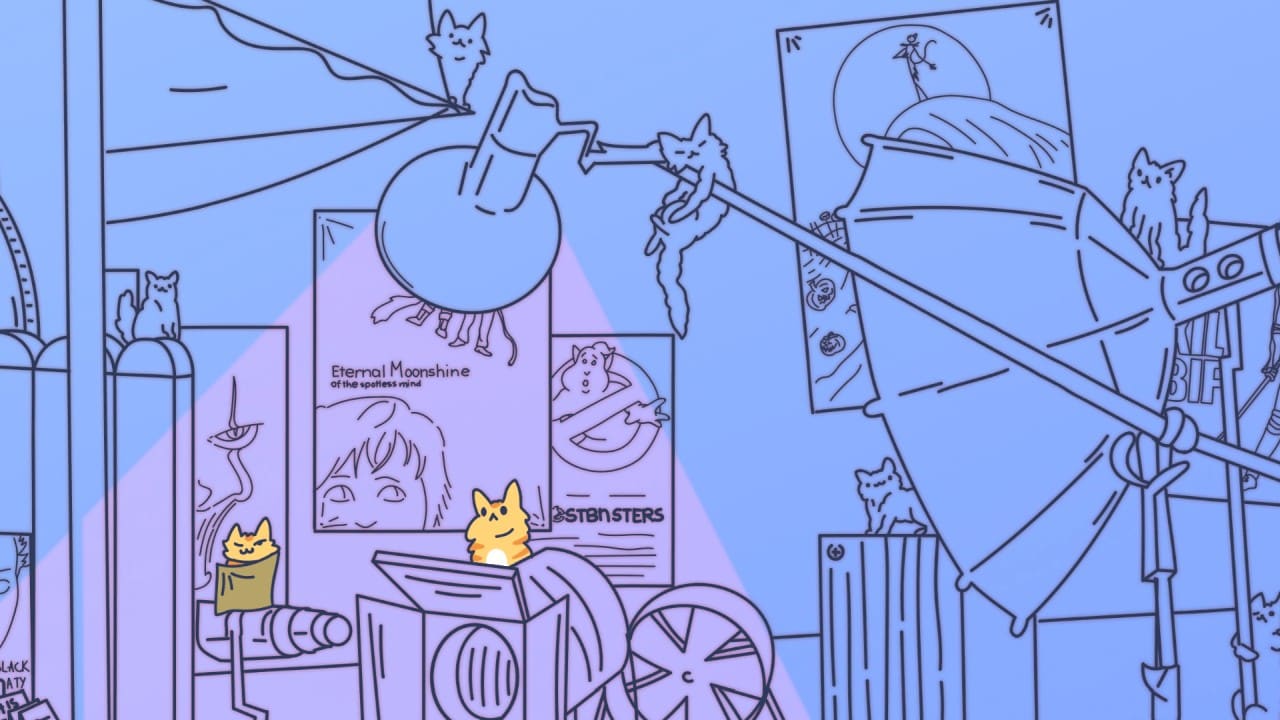 Cats Visiting Cozy Art Studios 3