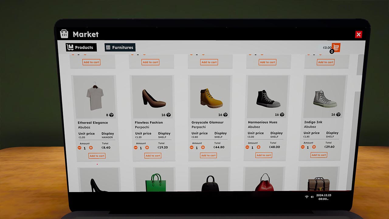 Clothes & Outlet Supermarket Store Simulator 6