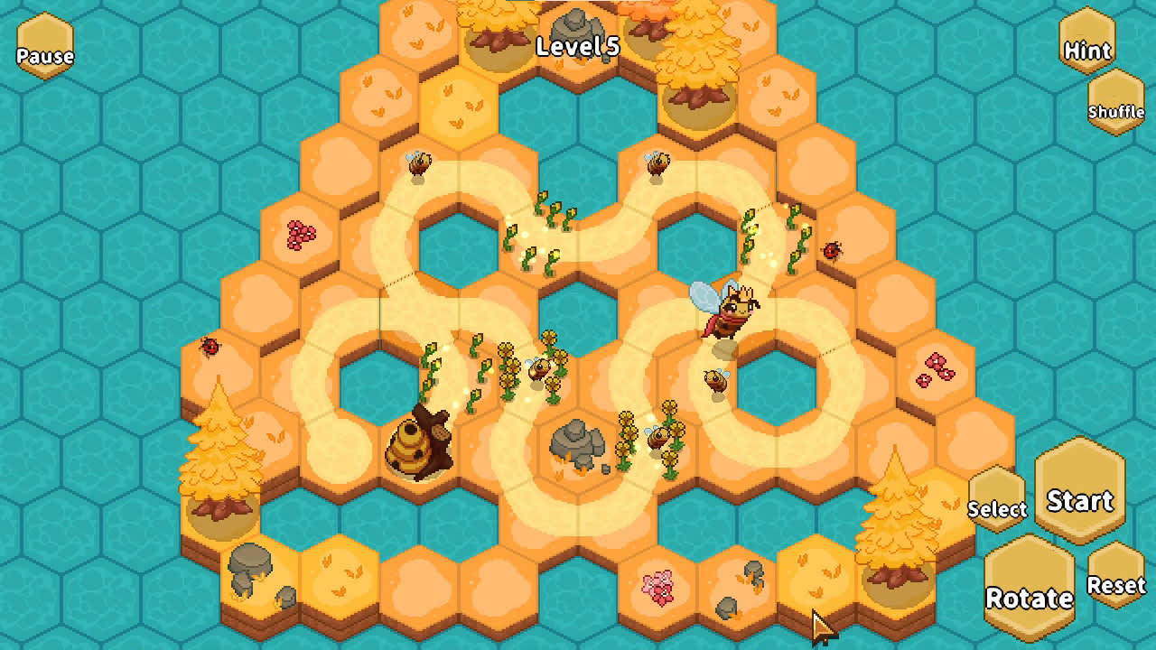 Bee Flowers: Royal Garden 4
