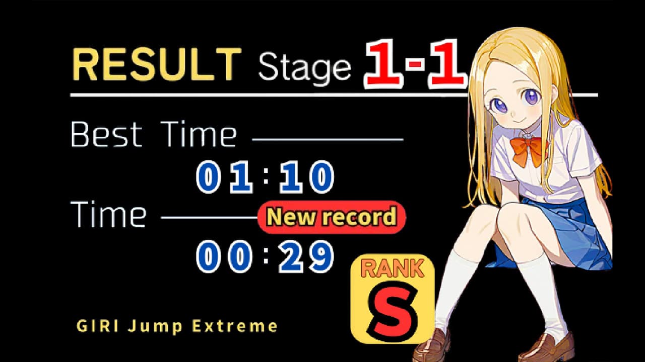 Pixel Game Maker Series GIRI Jump Extreme 4