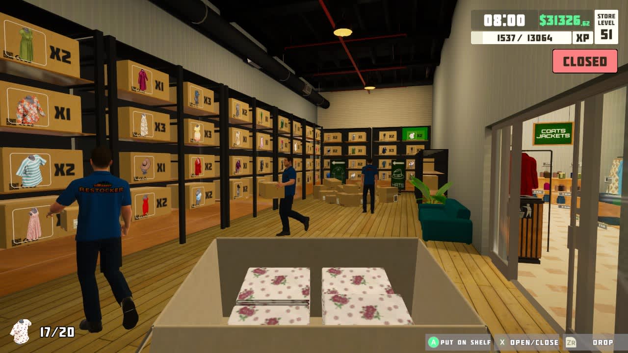 siMarket Cloth Store Simulator 5