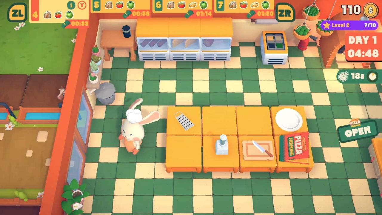 Cat&Rabbit Pizza Farming 7