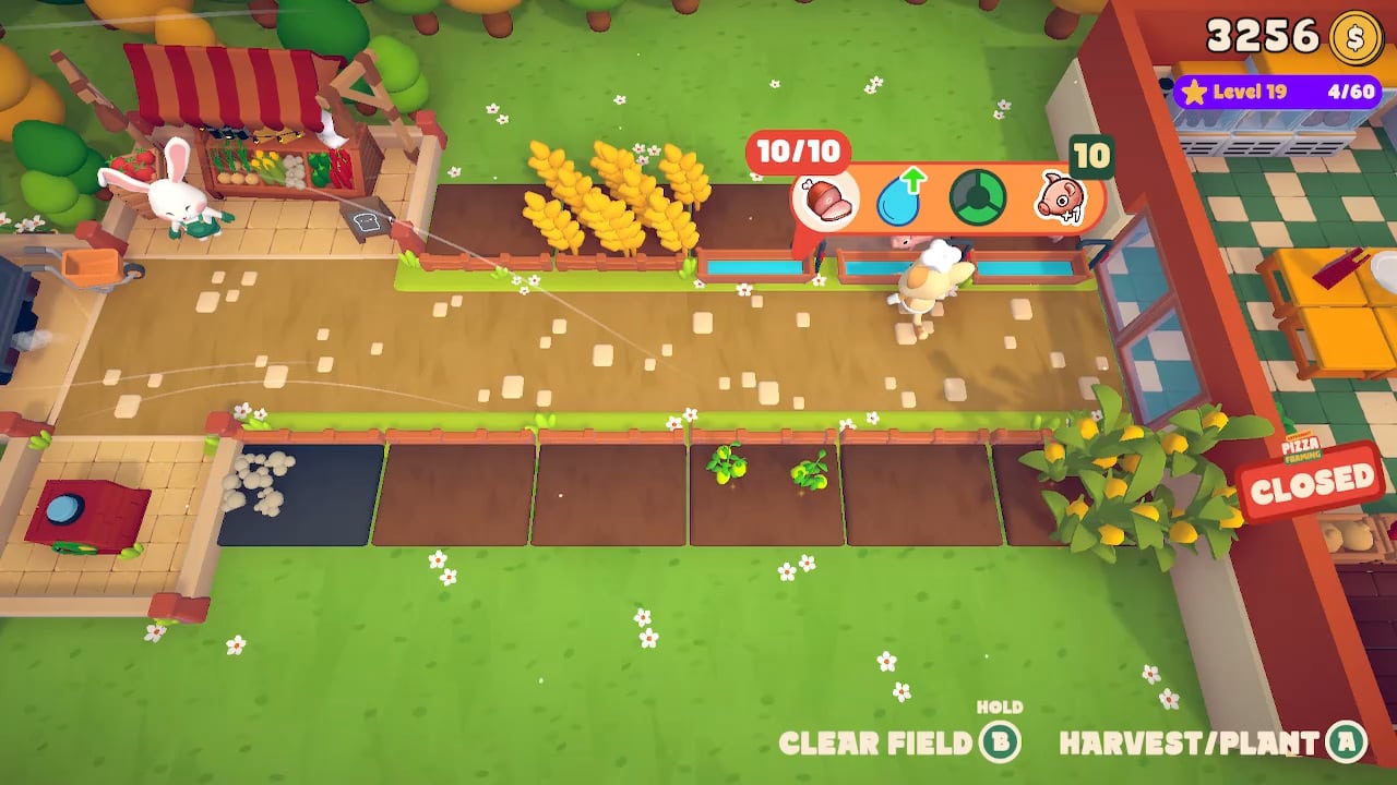 Cat&Rabbit Pizza Farming 6