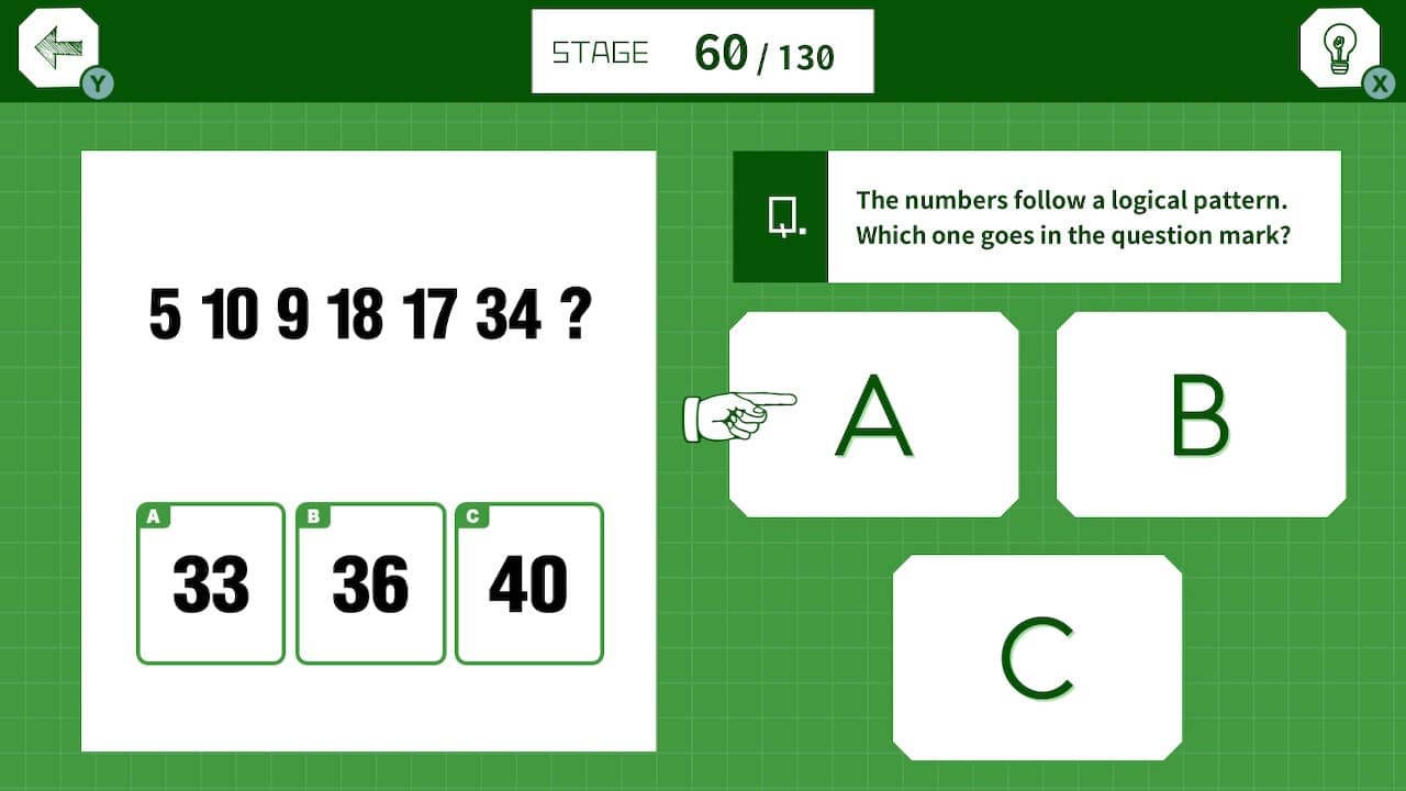Pattern Thinking Puzzle Build It Before 10 for Nintendo Switch ...