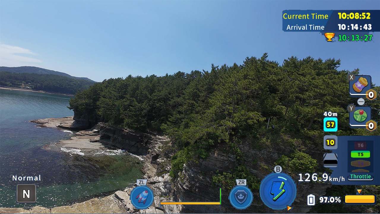 Korean Drone Flying Tour Sang jog am pour Nintendo Switch Site