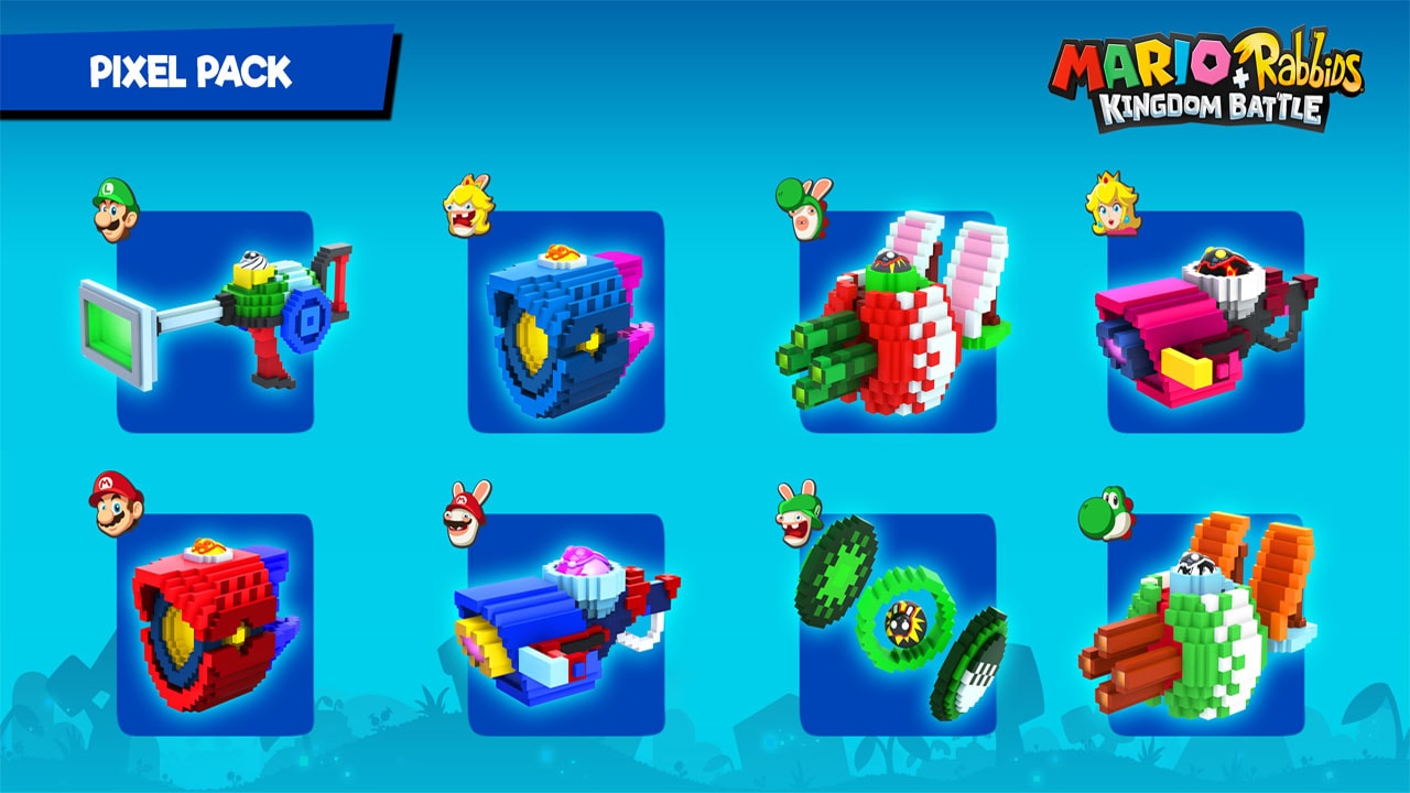 Mario + Rabbids® Kingdom Battle : Pixel Pack 4