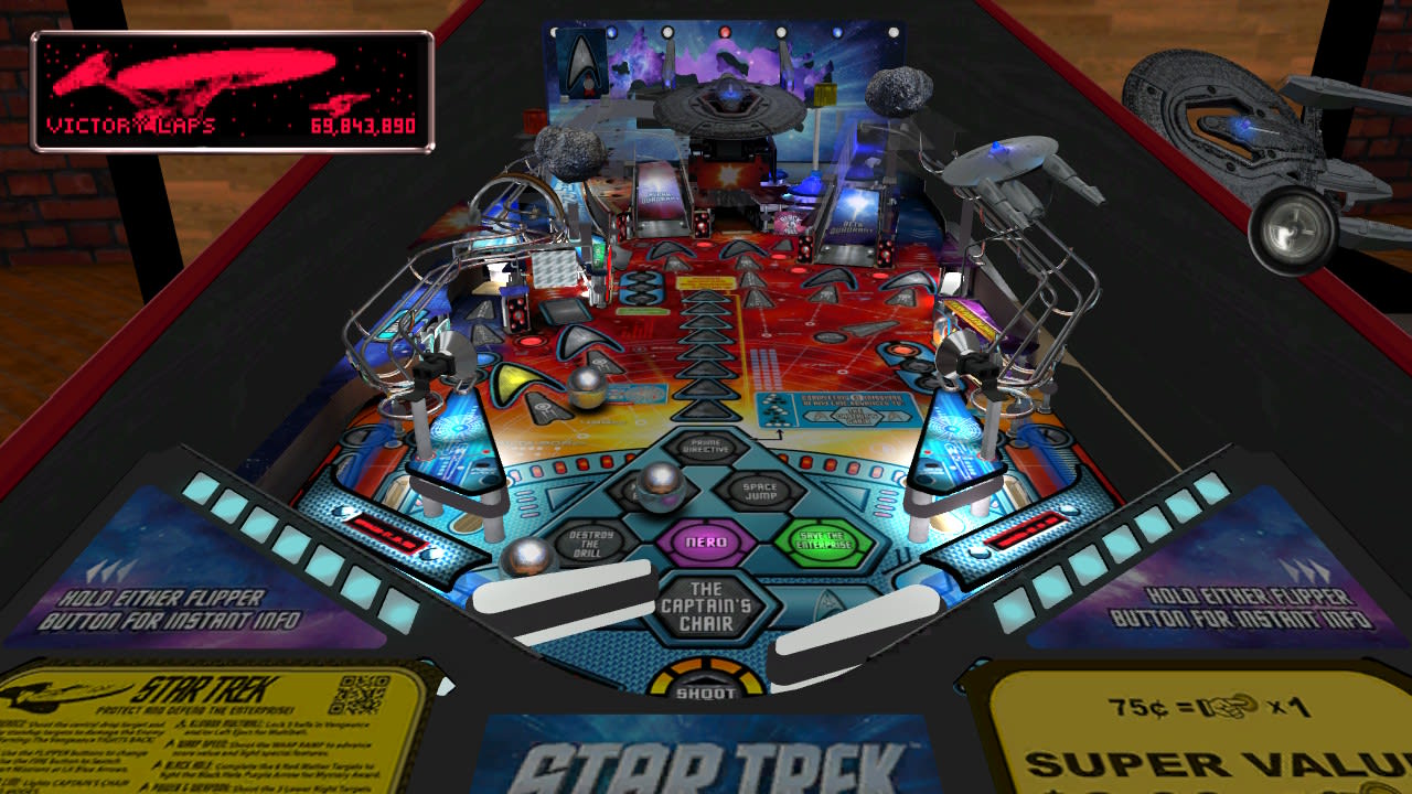 Stern Pinball Arcade: Star Trek™ Vengeance Premium for