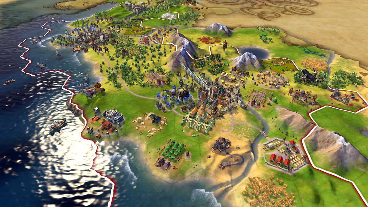 Civilization VI - Civilização Núbia e Pacote de Cenário 3