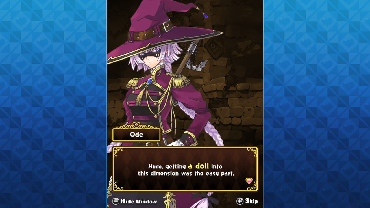 Additional player character "Ode" 2