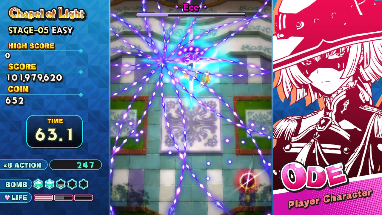 Additional player character "Ode" 7