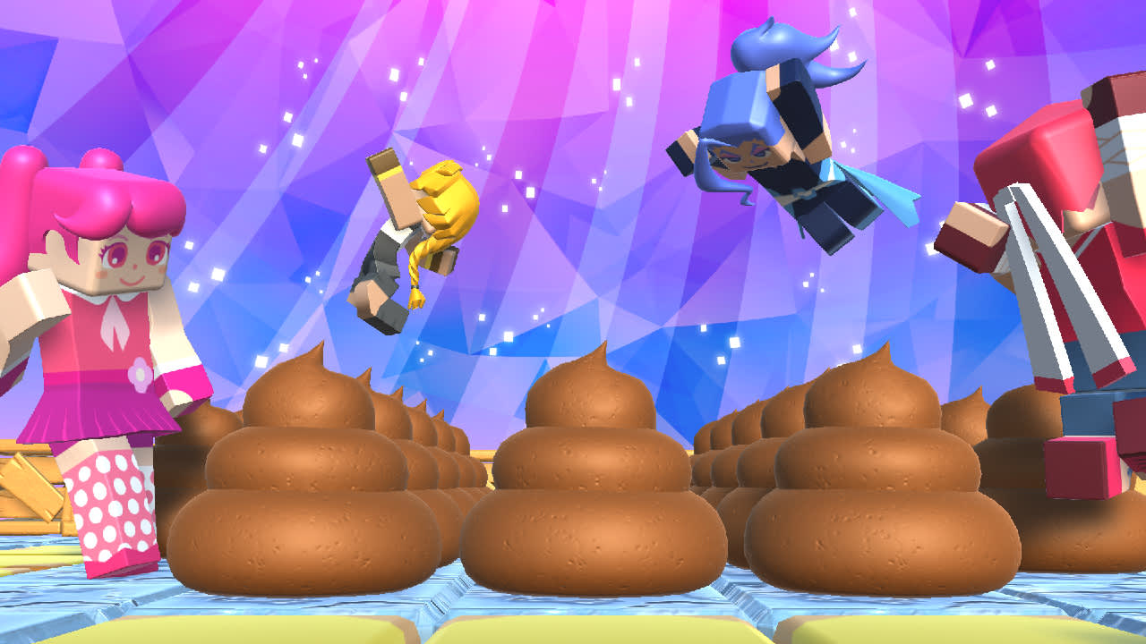 New battle style: ""Don't Touch The Poop" Party!!" 4