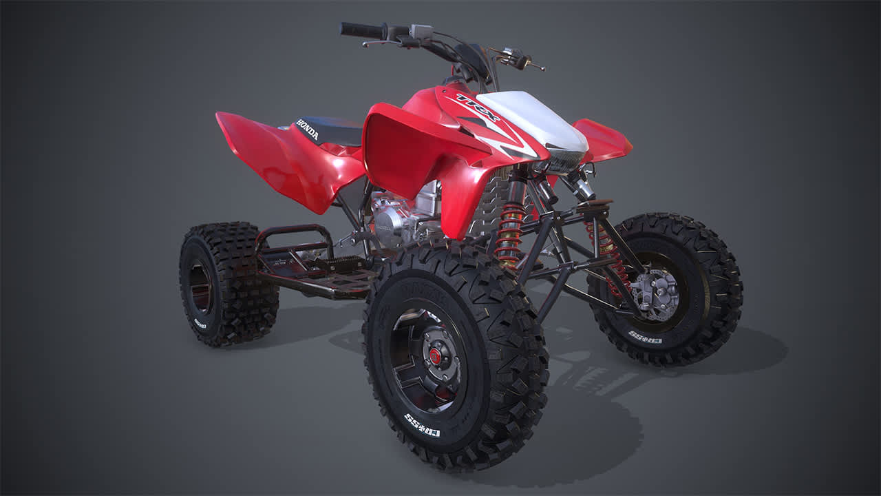 2011 Honda TRX450R 3