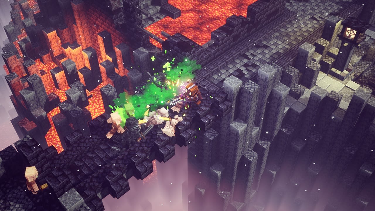 Minecraft Dungeons : Flammes du Nether 2