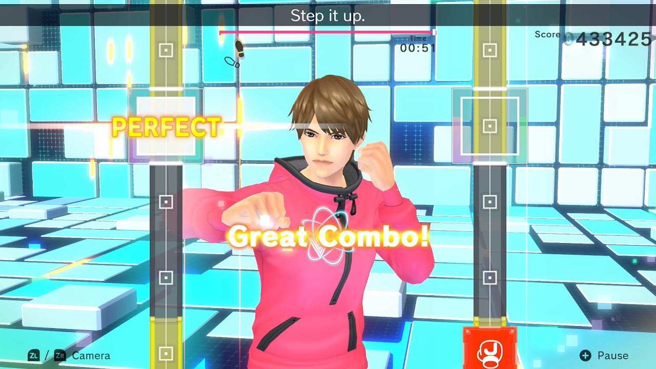 Fitness Boxing 2: Rhythm & Exercise No Mercy intensity: Hiro 3