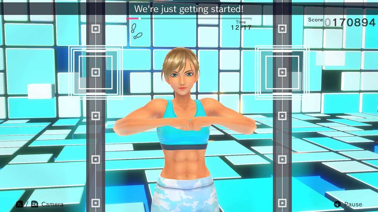 Fitness Boxing 2: Rhythm & Exercise No Mercy intensity: Martina 4