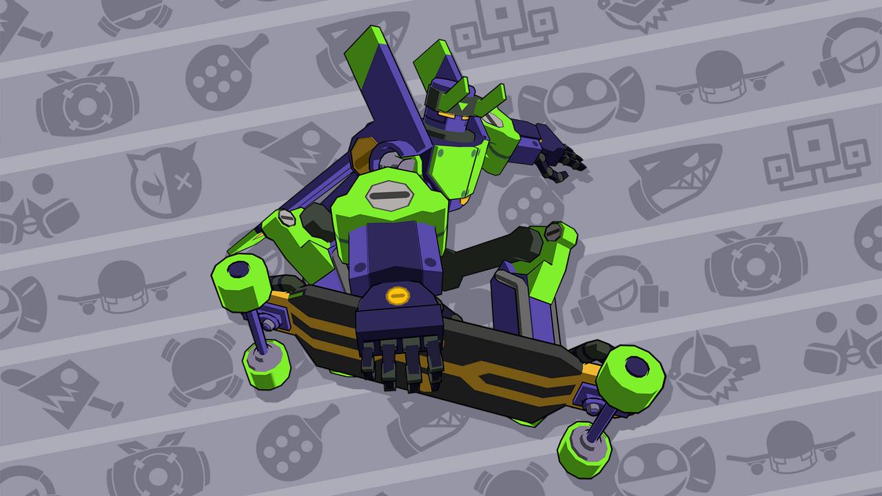 Insectoid Loneriding Mechranger Outfit for Switch 8