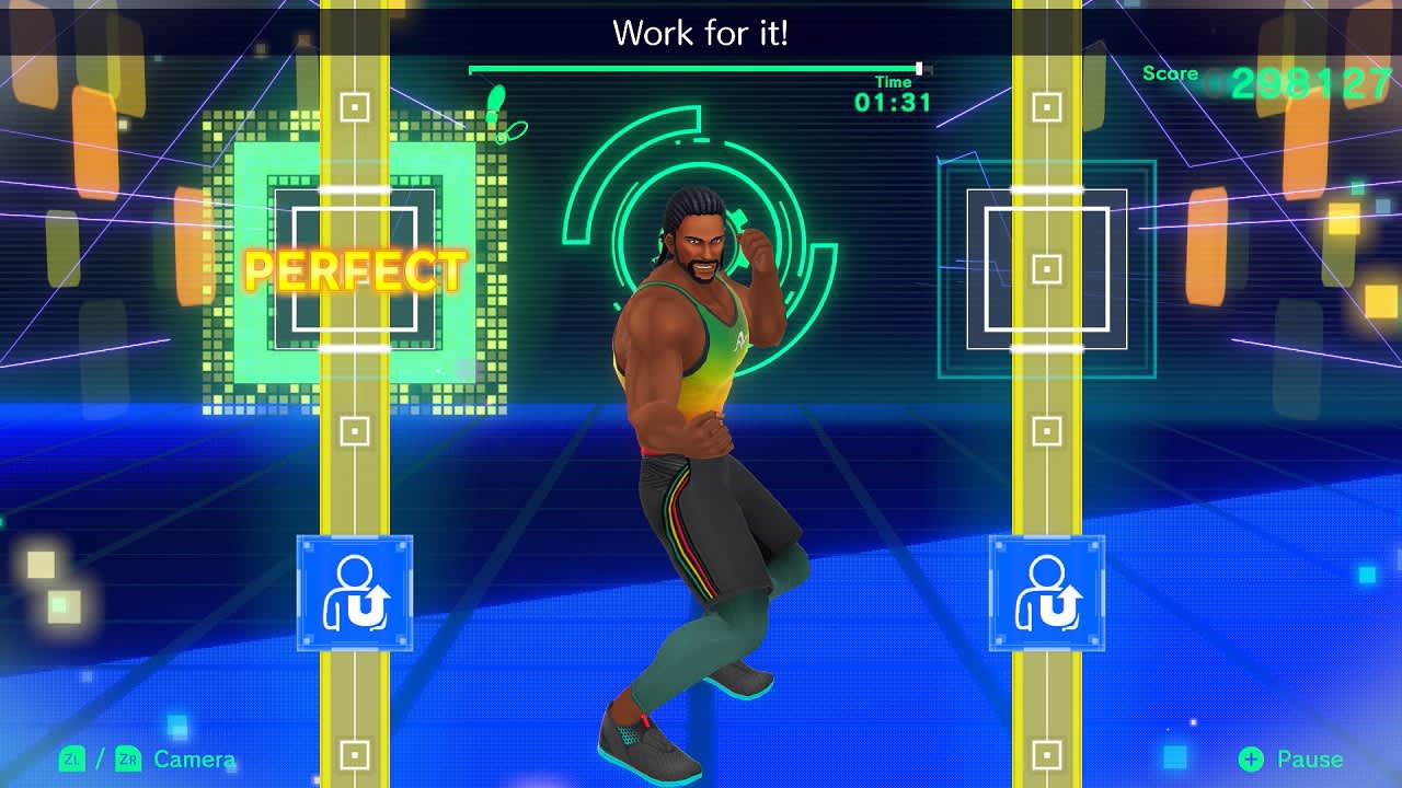 Fitness Boxing 2: Rhythm & Exercise No Mercy intensity: Bernardo 4