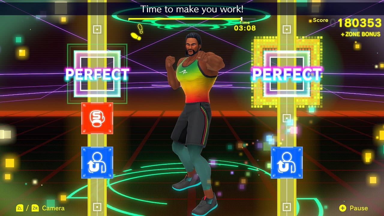 Fitness Boxing 2: Rhythm & Exercise No Mercy intensity: Bernardo 2