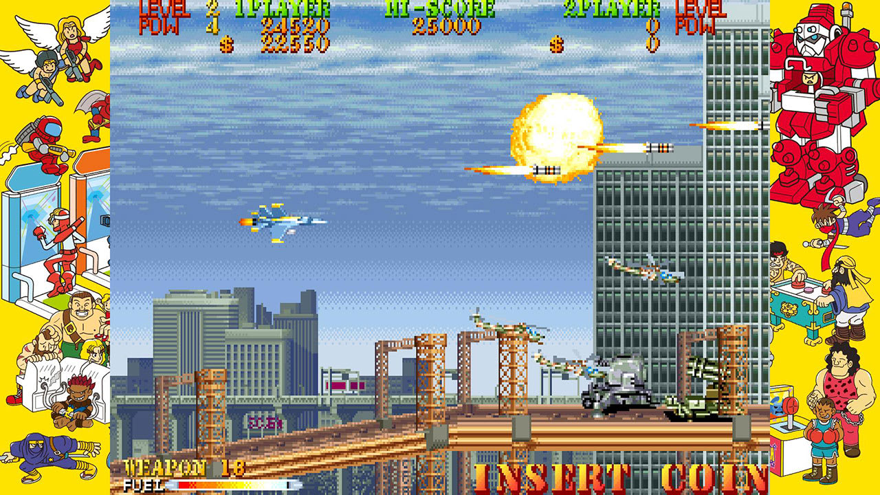 Capcom Arcade Stadium：CARRIER AIR WING 4