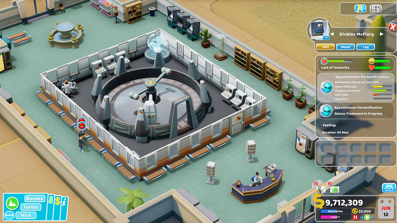 Two Point Hospital: Close Encounters 3