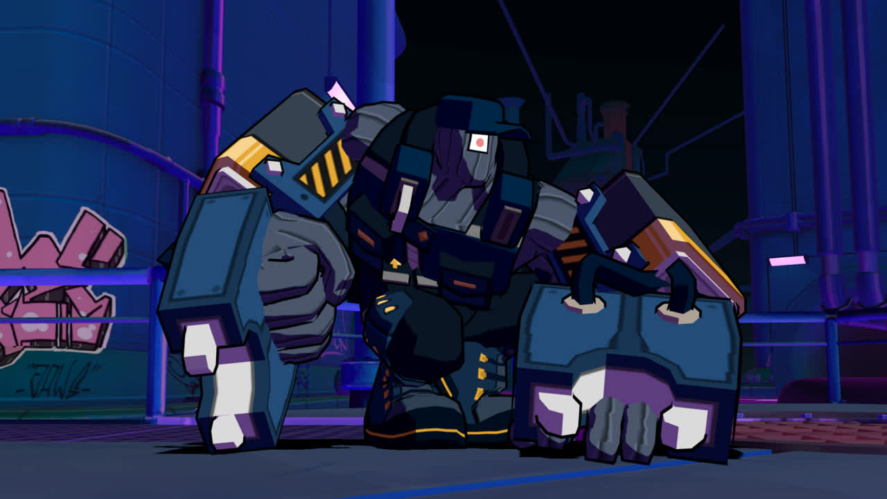 Neopolis Devastator outfit for Grid 4