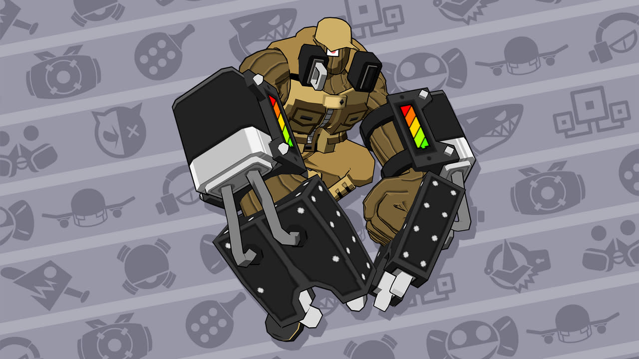Neopolis Devastator outfit for Grid 8