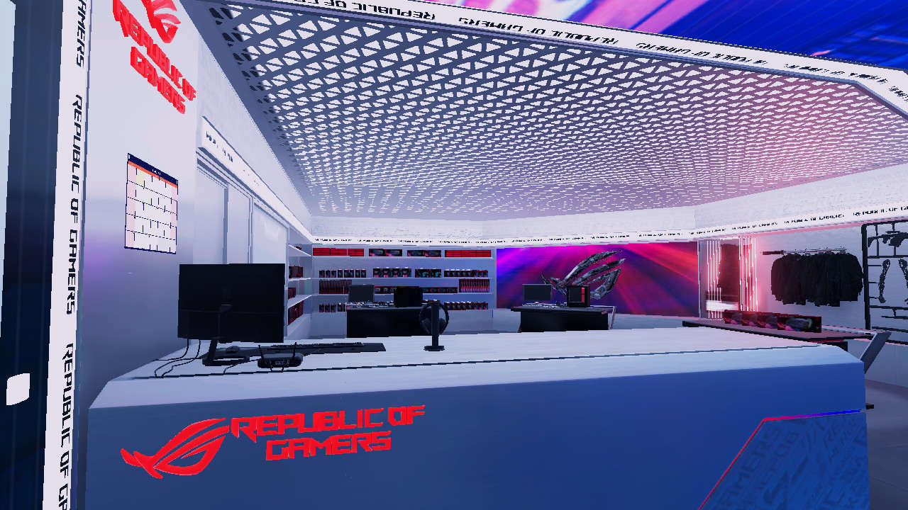 PC Building Simulator Republic of Gamers Workshop 3