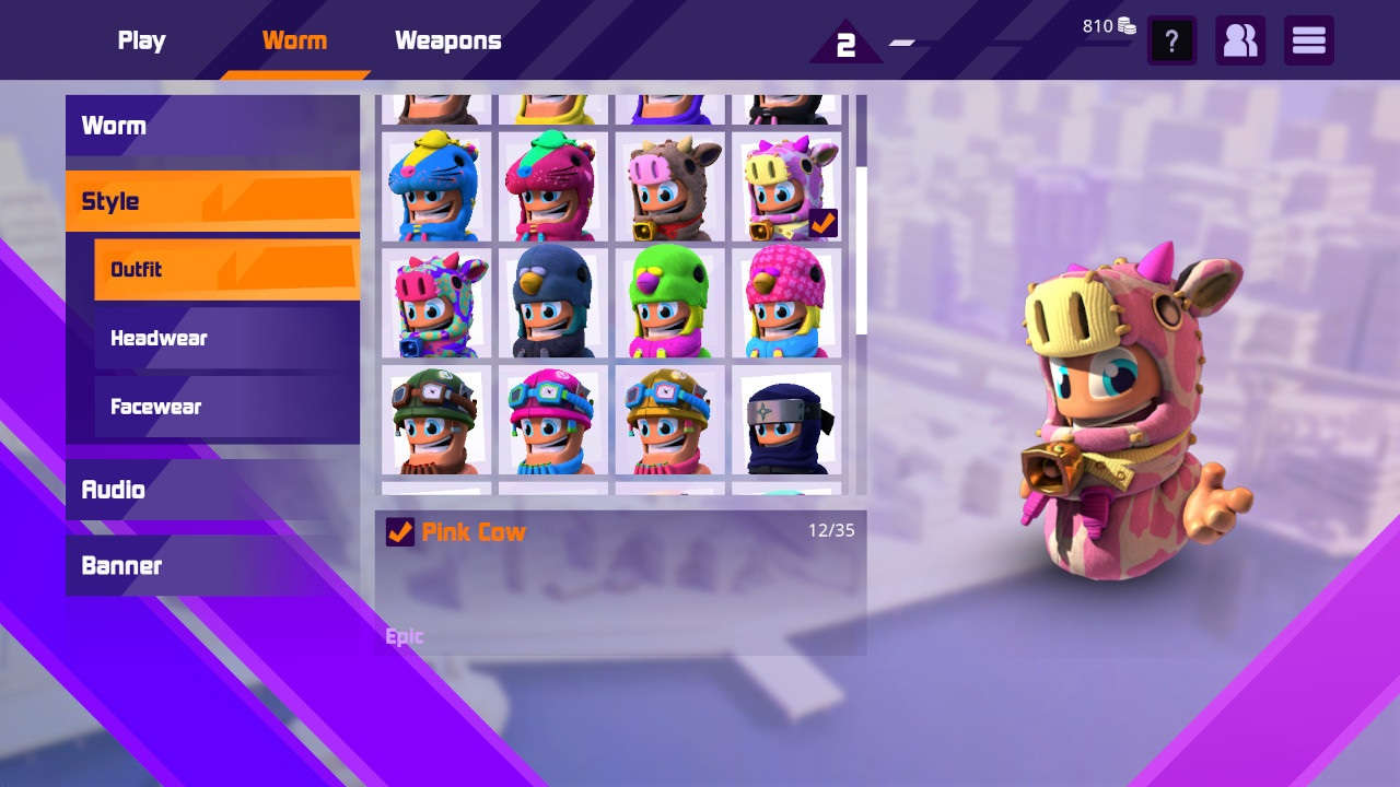 Worms Rumble - Legends Pack 6