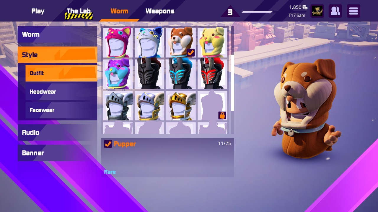 Worms Rumble - Cats & Dogs Double Pack 7