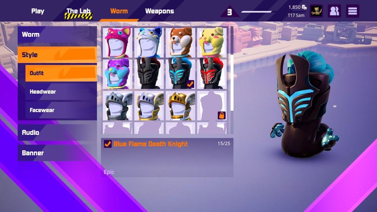 Worms Rumble - Honor & Death Pack 2
