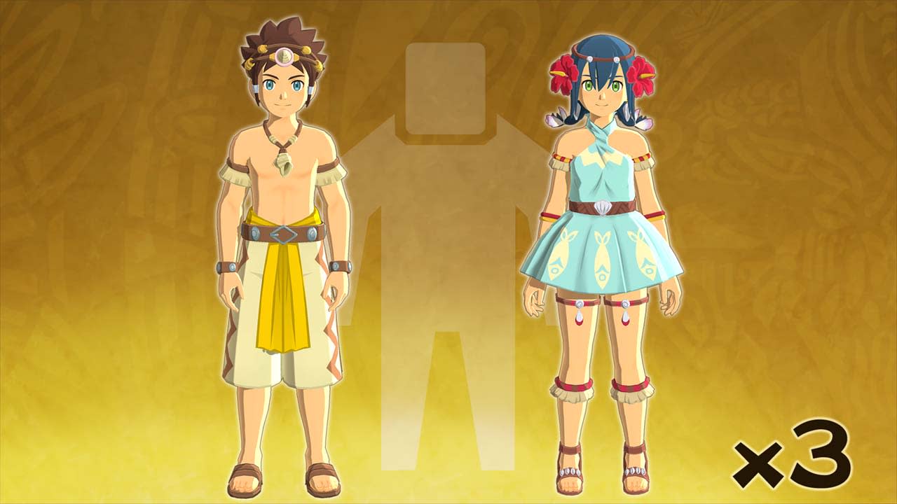 Ensemble de trois bons de modification de personnage 2