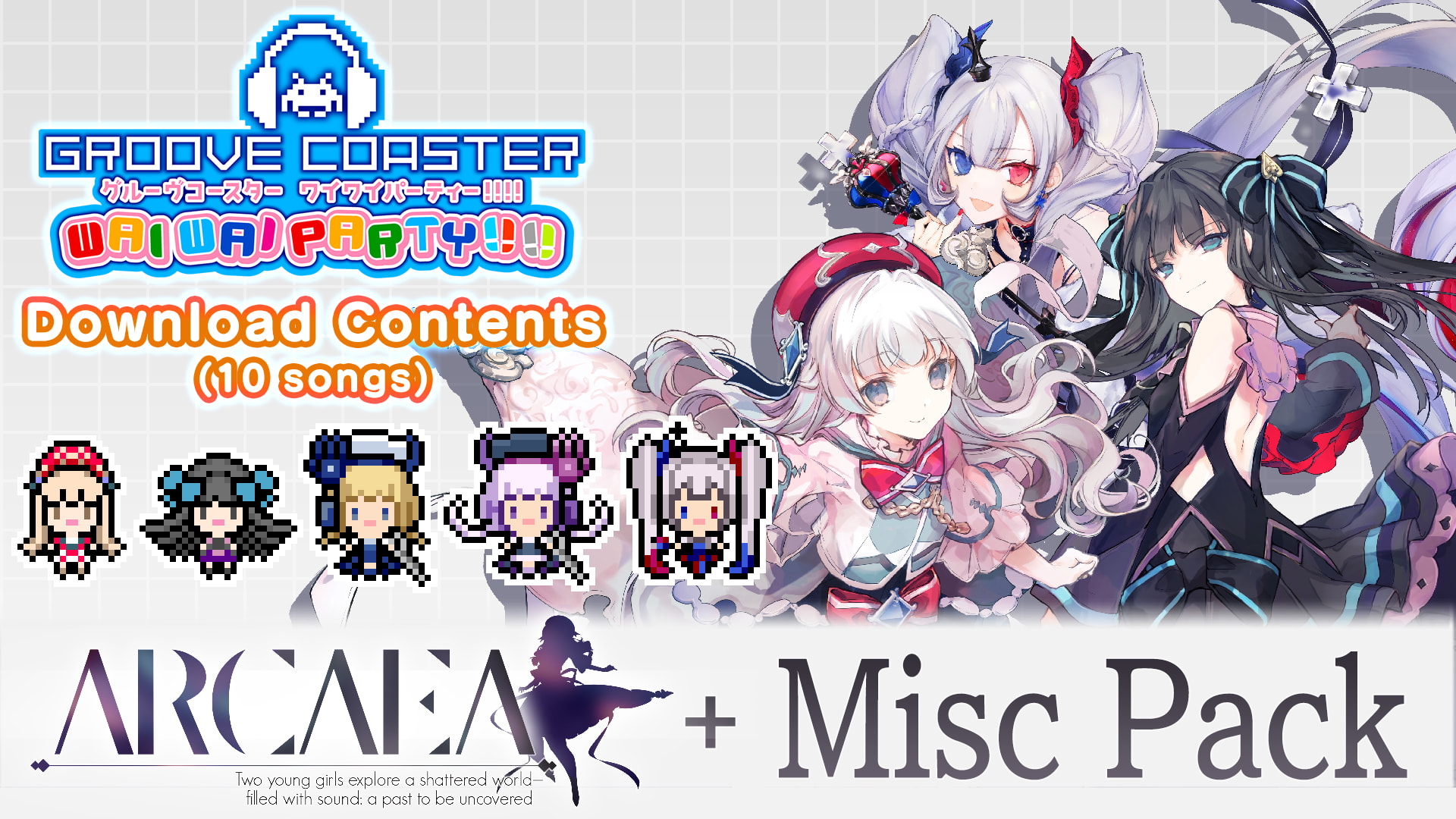 Arcaea + Misc Pack 1