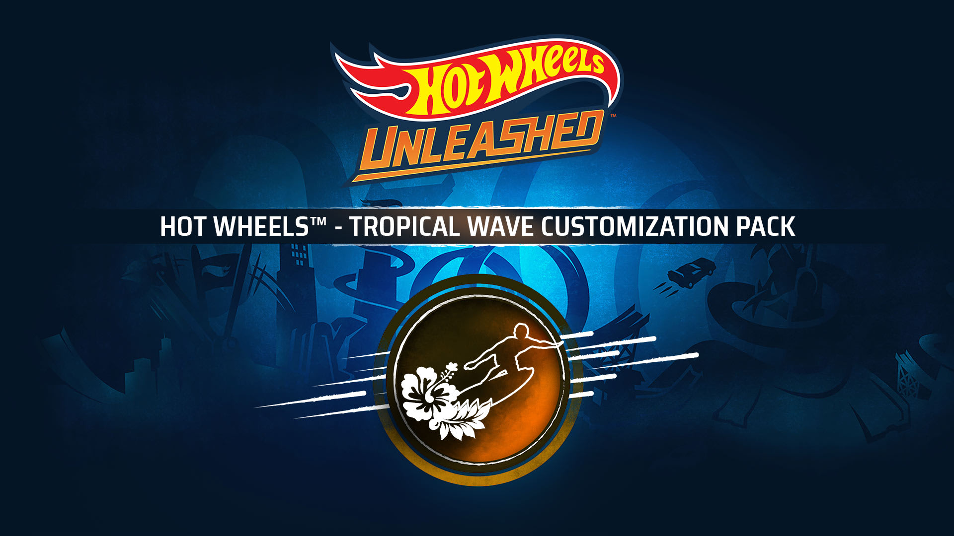 HOT WHEELS™ - Tropical Wave Customization Pack 1