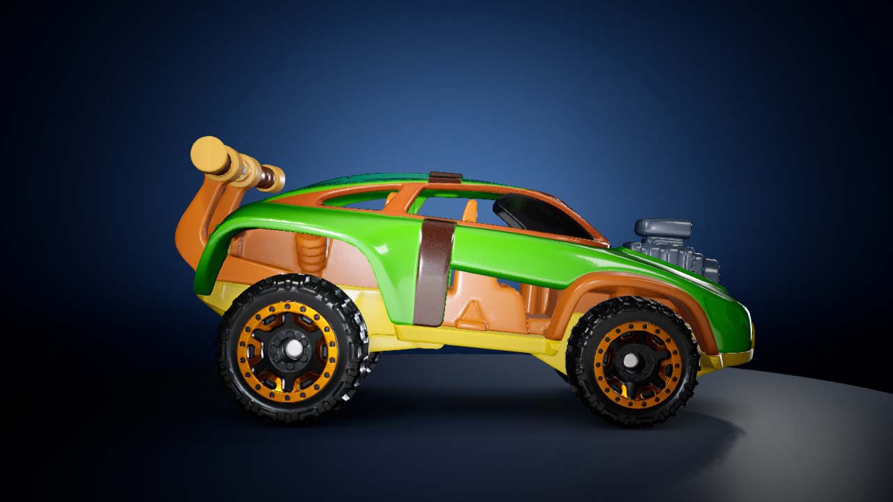 HOT WHEELS™ - TMNT Michelangelo 3