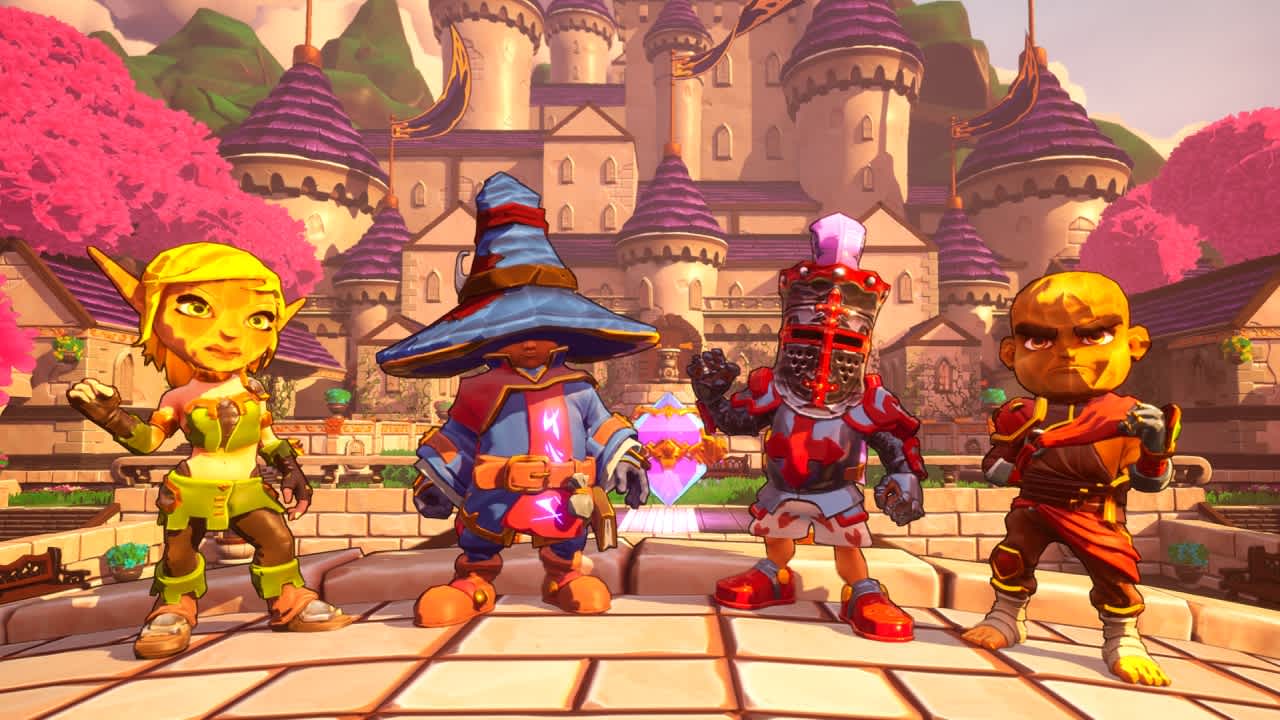 Original Hero Paper Masks for Dungeon Defenders: Awakened 2