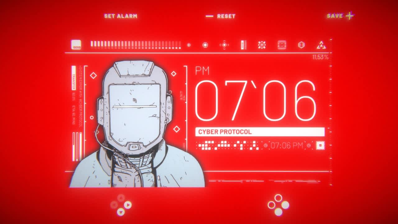 Cyber Clock 5