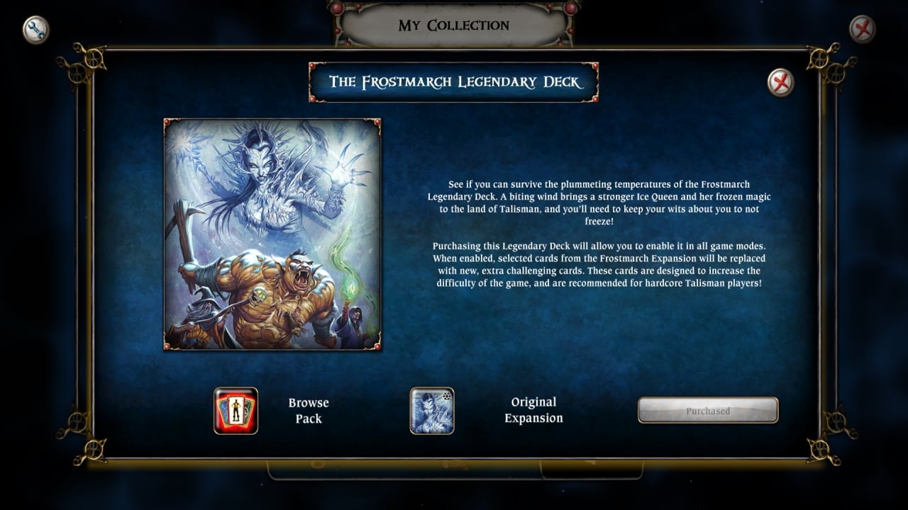 The Frostmarch Expansion: Legendary Deck 2