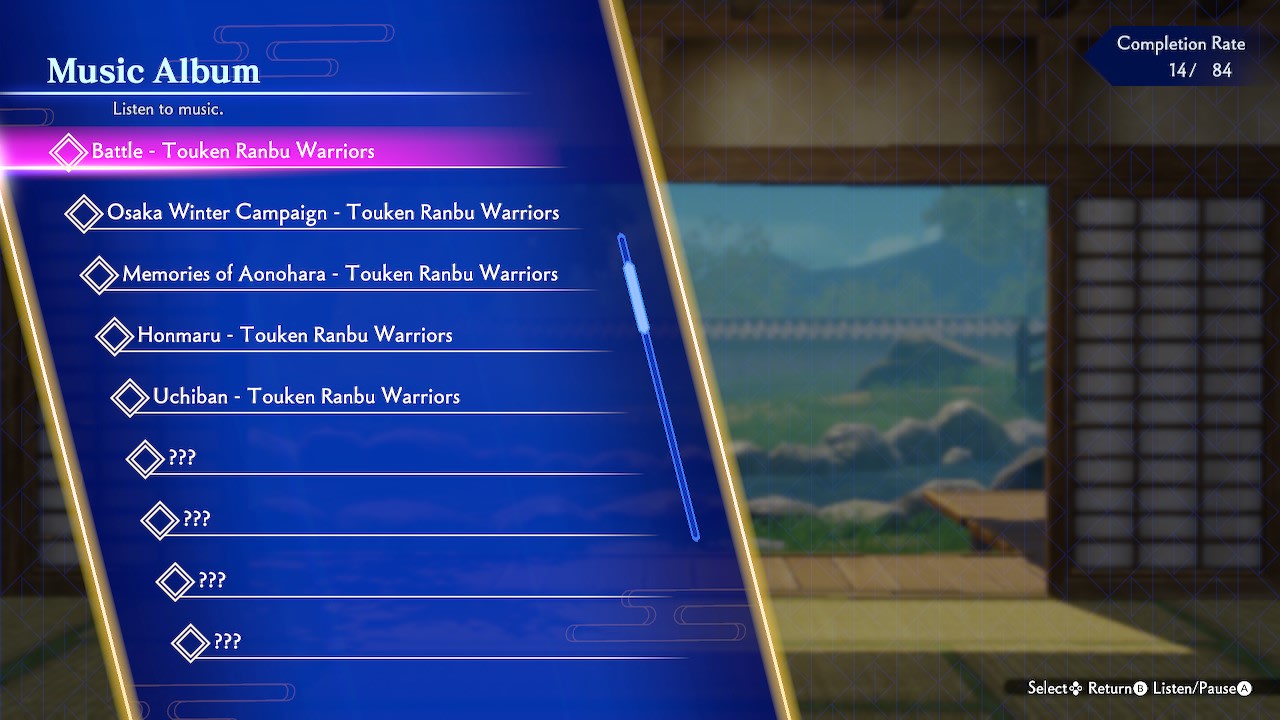 Additional Music "Battle - Touken Ranbu Warriors" 2
