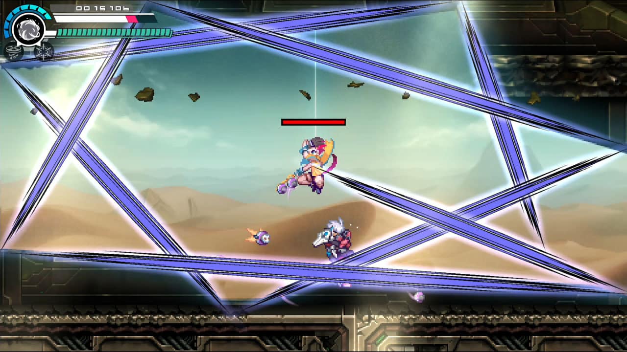Special DLC boss "Kirin" from "Azure Striker GUNVOLT 3" 7