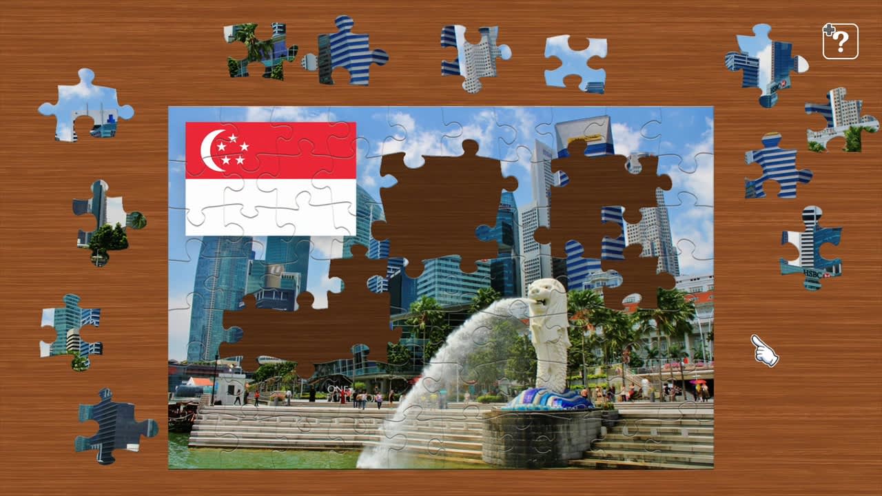 Landscapes with Flags of the World - Asia vol.1 3