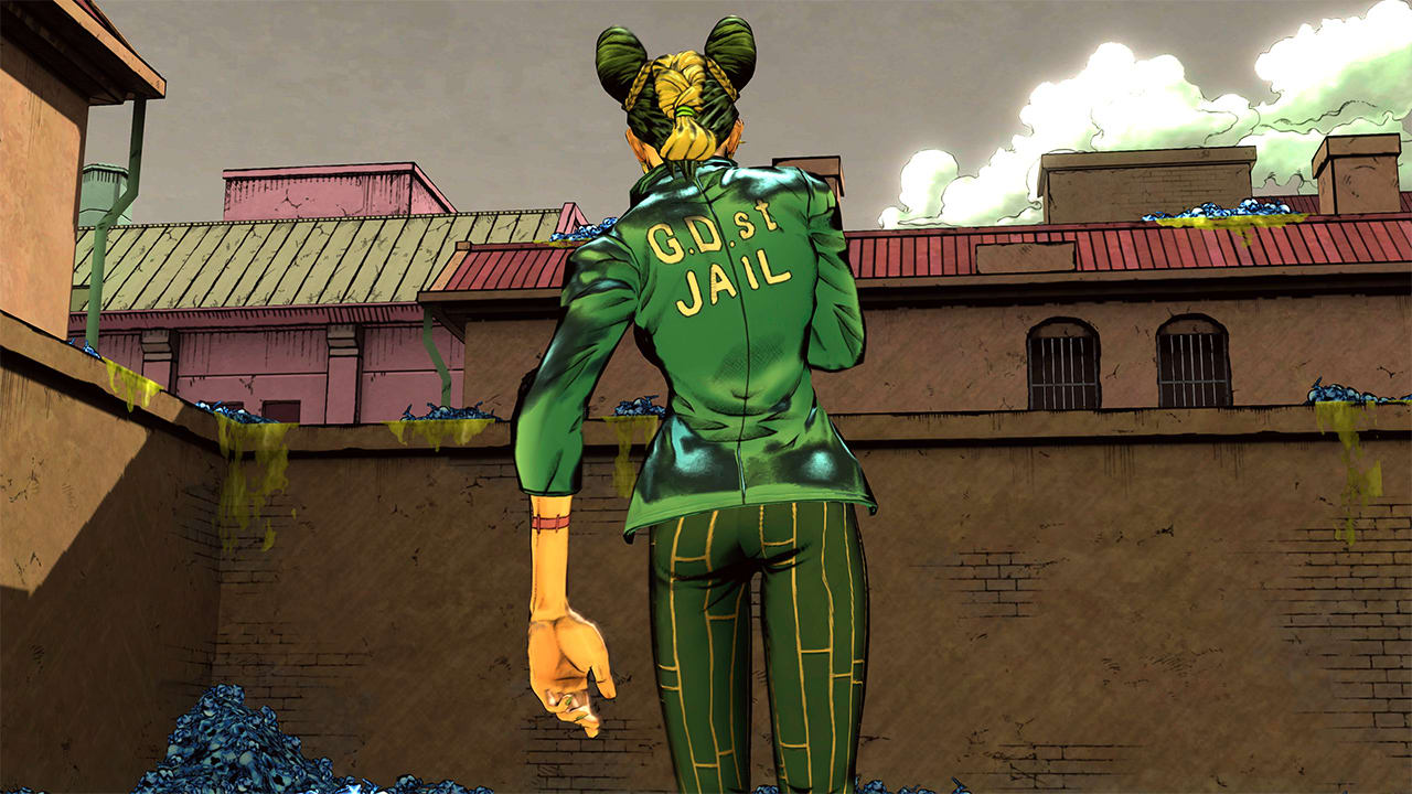 Traje Prisoner Uniform para Jolyne Cujoh de JoJo's Bizarre Adventure: All-Star Battle R 3