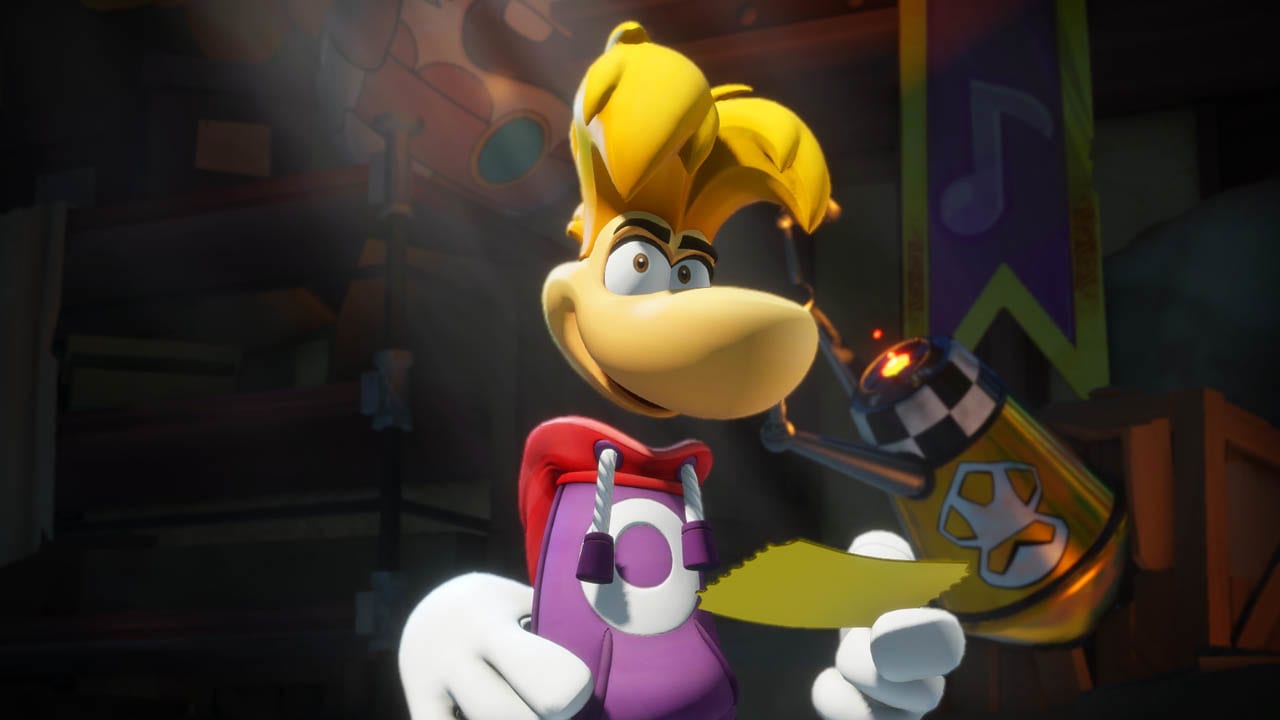 DLC 3 de Mario + The Lapins Crétins® Sparks of Hope : Rayman dans le Show du Fantôme 2