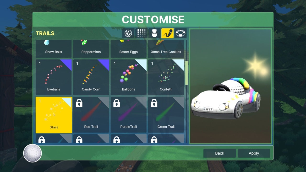 Golf With Your Friends - Racing Cosmetics Pack 7