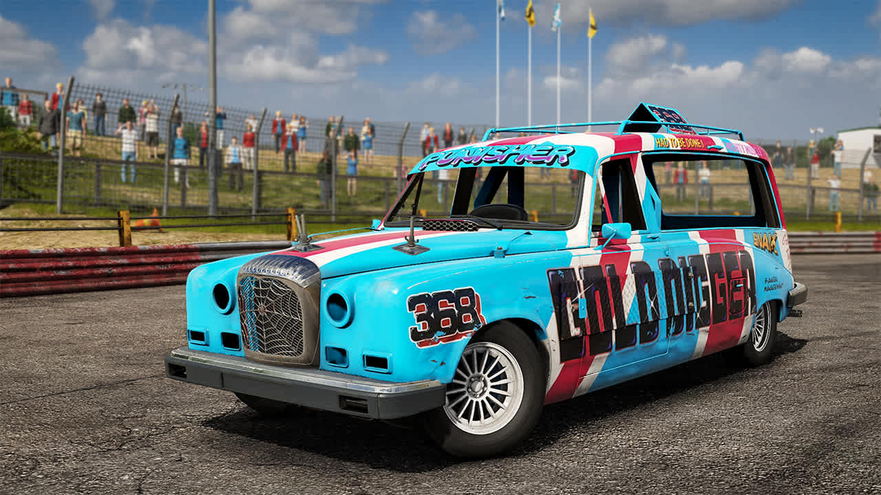 Banger Racing Car Pack 4