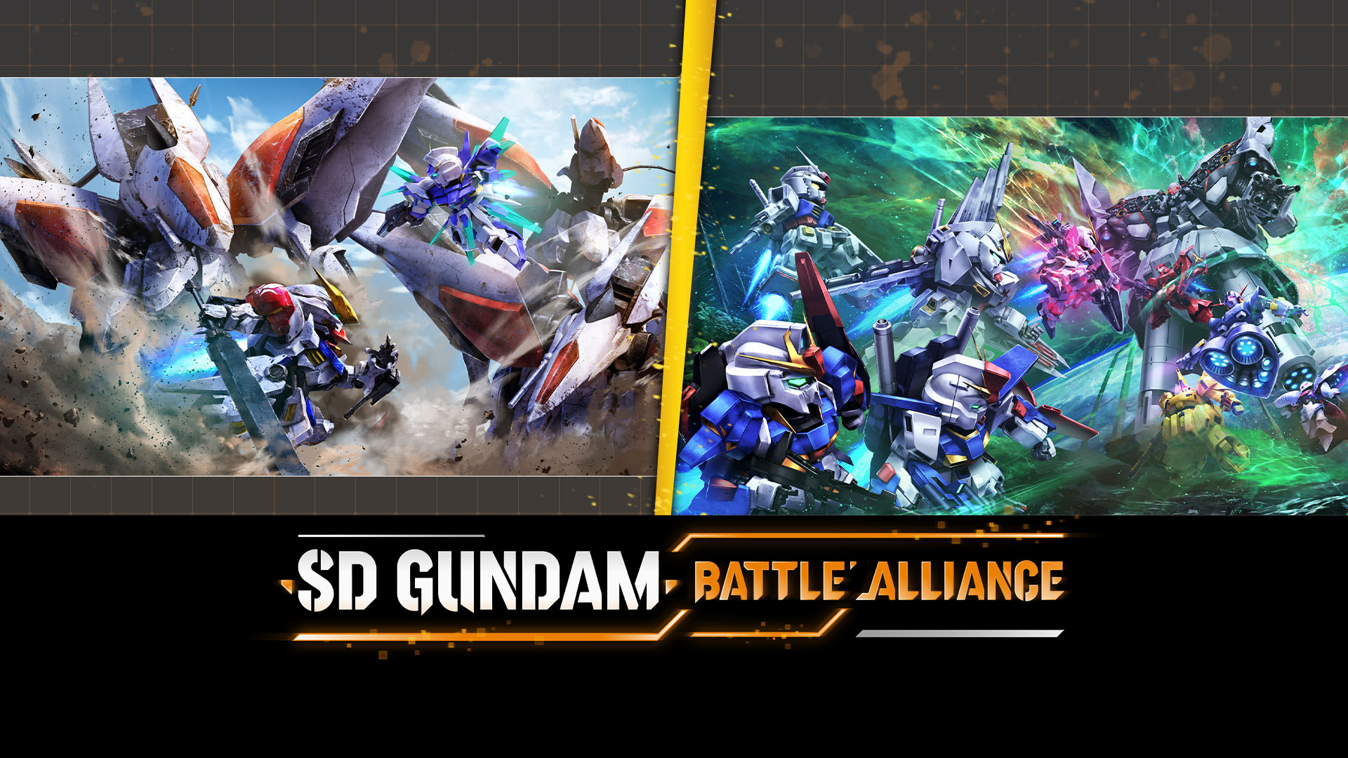 Paquete de unidad y escenario 1 de SD GUNDAM BATTLE ALLIANCE 1